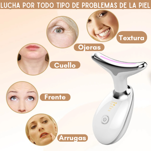 MASAJEADOR REJUVENECEDOR CUELLO Y FACIAL ANTIARRUGAS