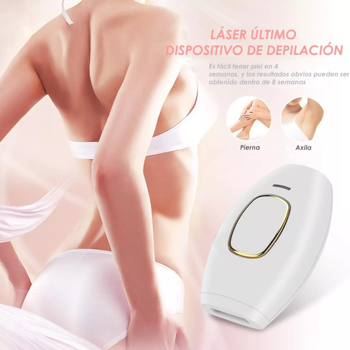 Depiladora Láser, Elimine el vello desde la comodidad de su hogar