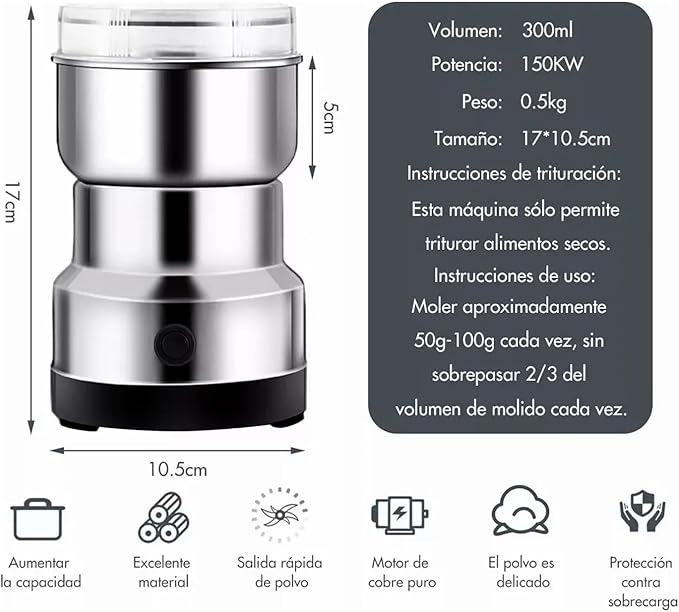 NutriGrind™ - Diseñado para durar y rendir al máximo.