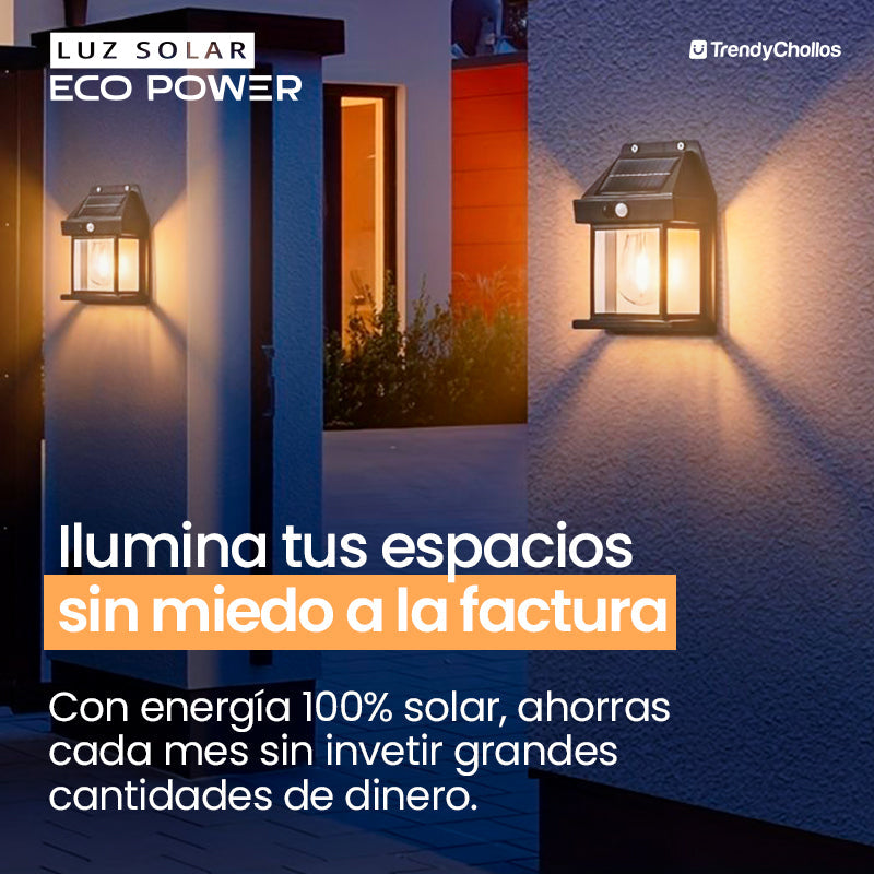 Luz Solar EcoPower, Practicidad y Ahorro en la factura de la luz