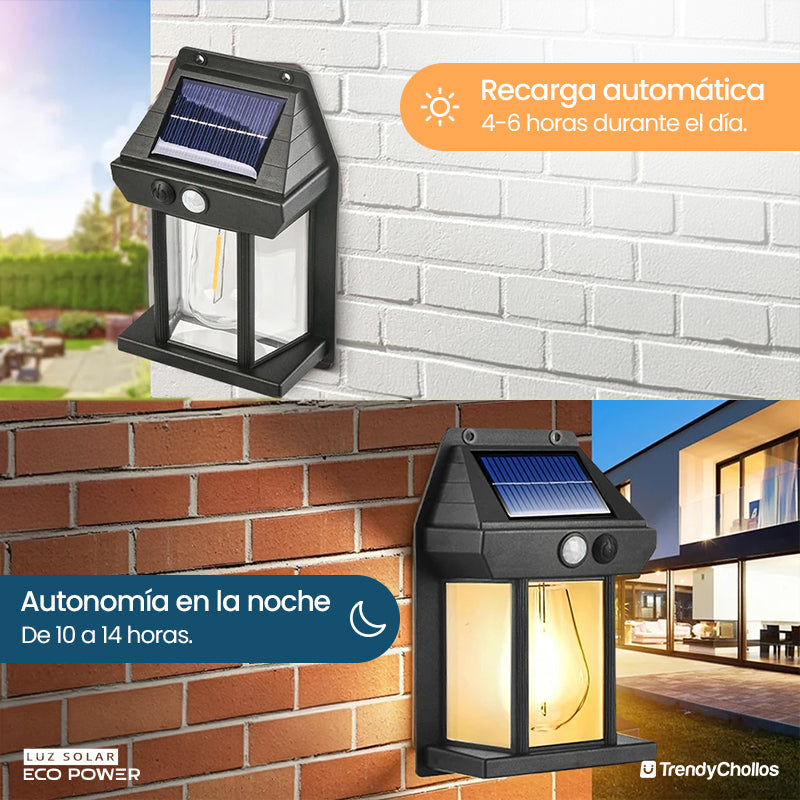 Luz Solar EcoPower, Practicidad y Ahorro en la factura de la luz