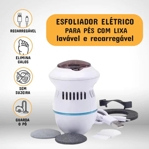 Removedor de Callos Eléctrico, Suaviza tus pies al instante