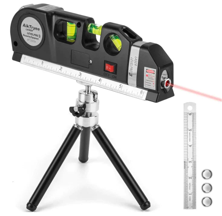 METRO NIVEL LASER MAX® 4 en 1, precisión y facilidad de uso