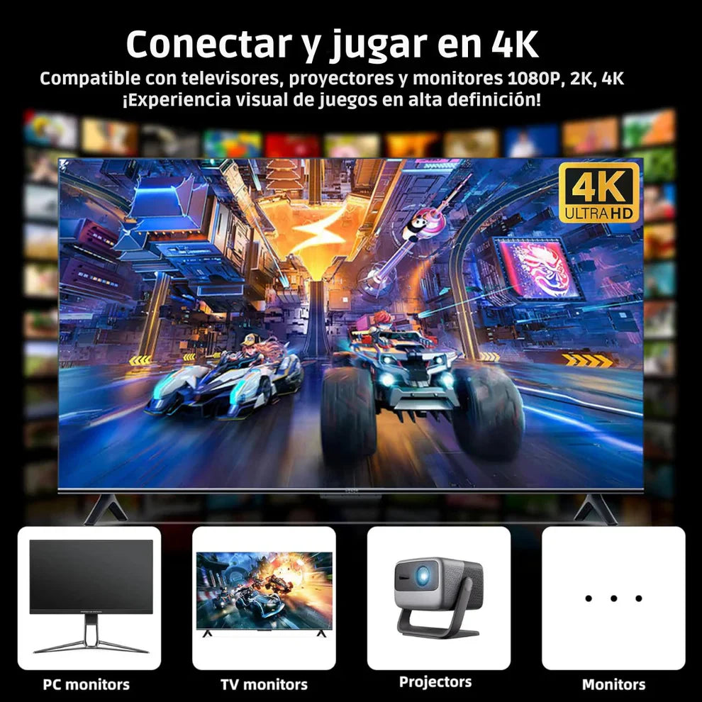 CONSOLA RETROPLAY PRO -Mas de 20,000 juegos preinstalados