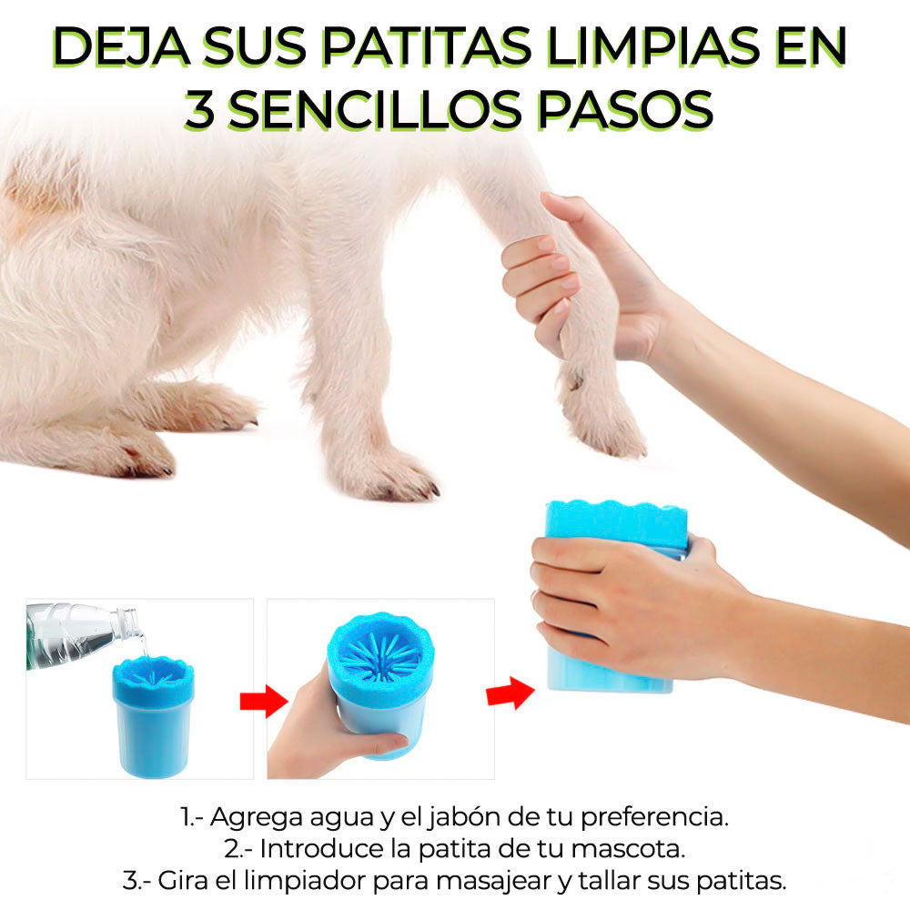 Lava Patas para Mascotas Perros