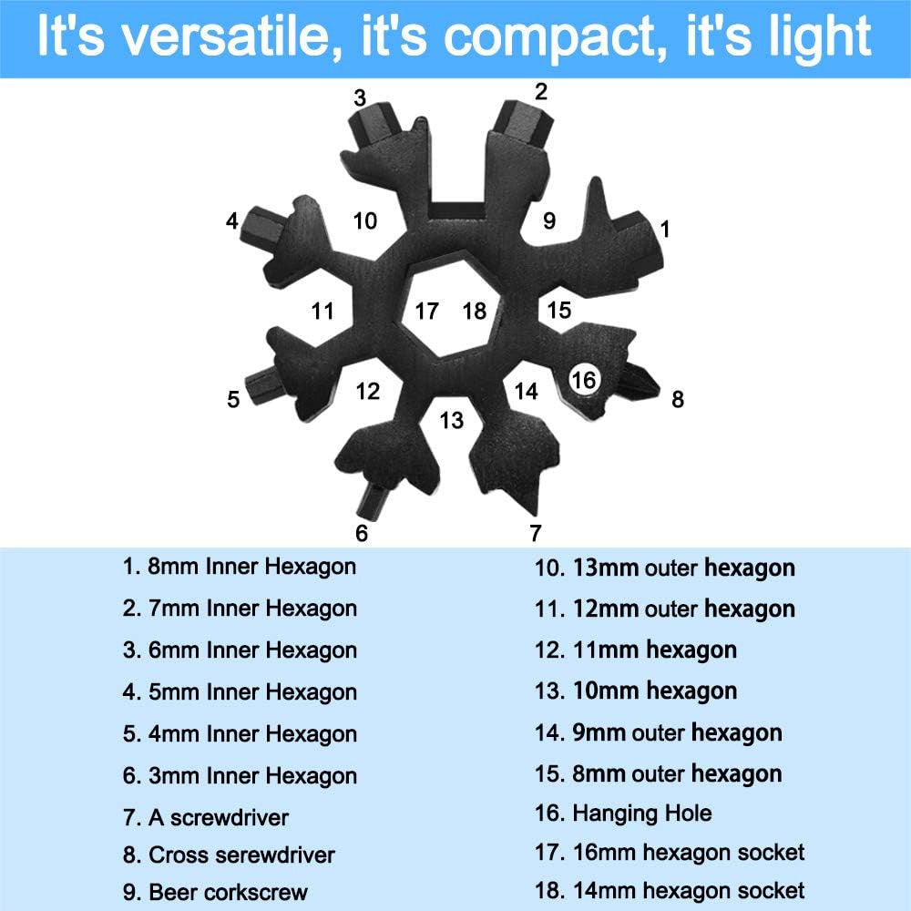 Multi-Herramienta de bolsillo 18 en 1