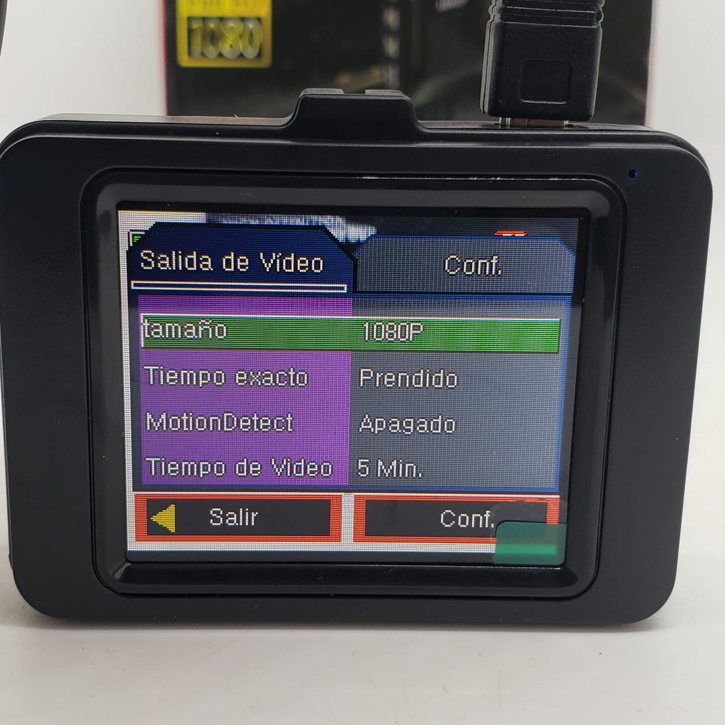 CAMARA DE VIDEO PARA AUTO FHD
