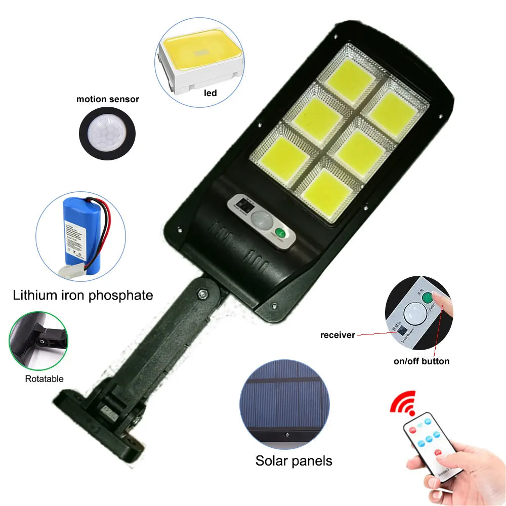 Lampara luz led para exteriores