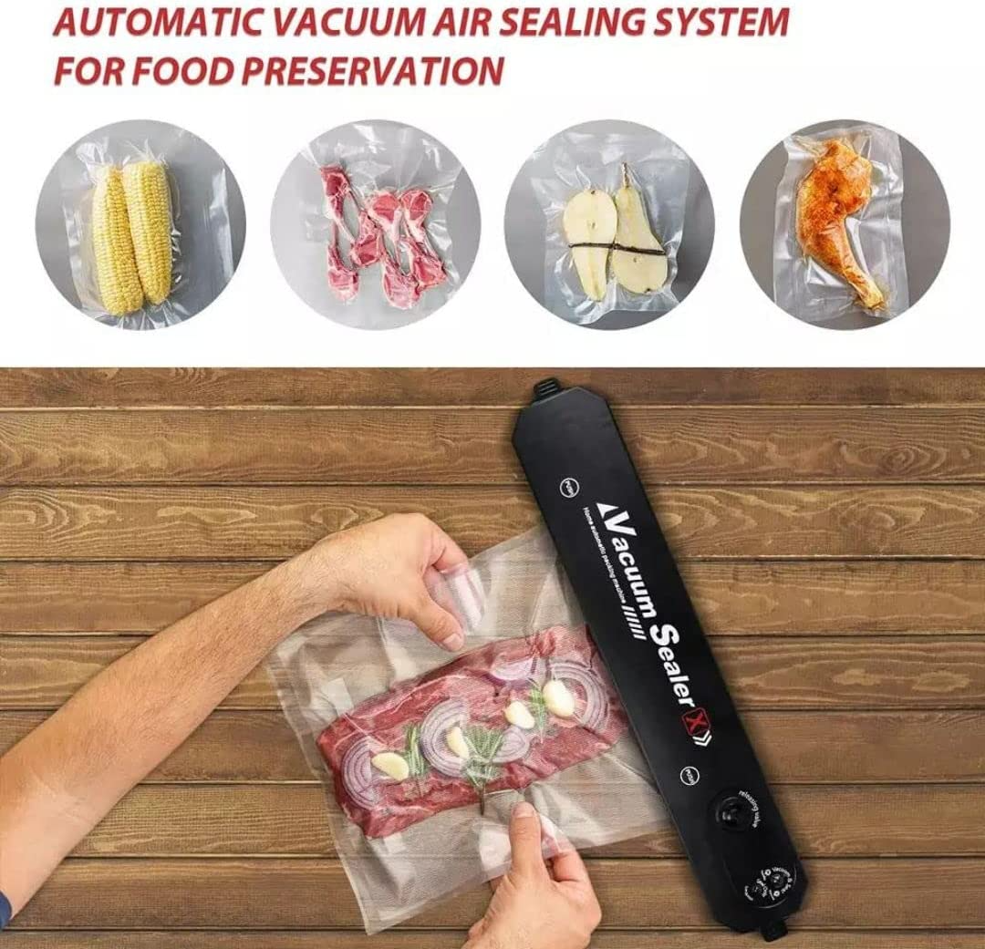 🌟 ¡Preserva la Frescura de tus Alimentos con Nuestro Sellador al Vacío Automático!🌟
