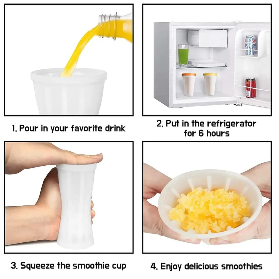 Vaso para Hacer Helados y Batidos Caseros Innovador 🍦🥤