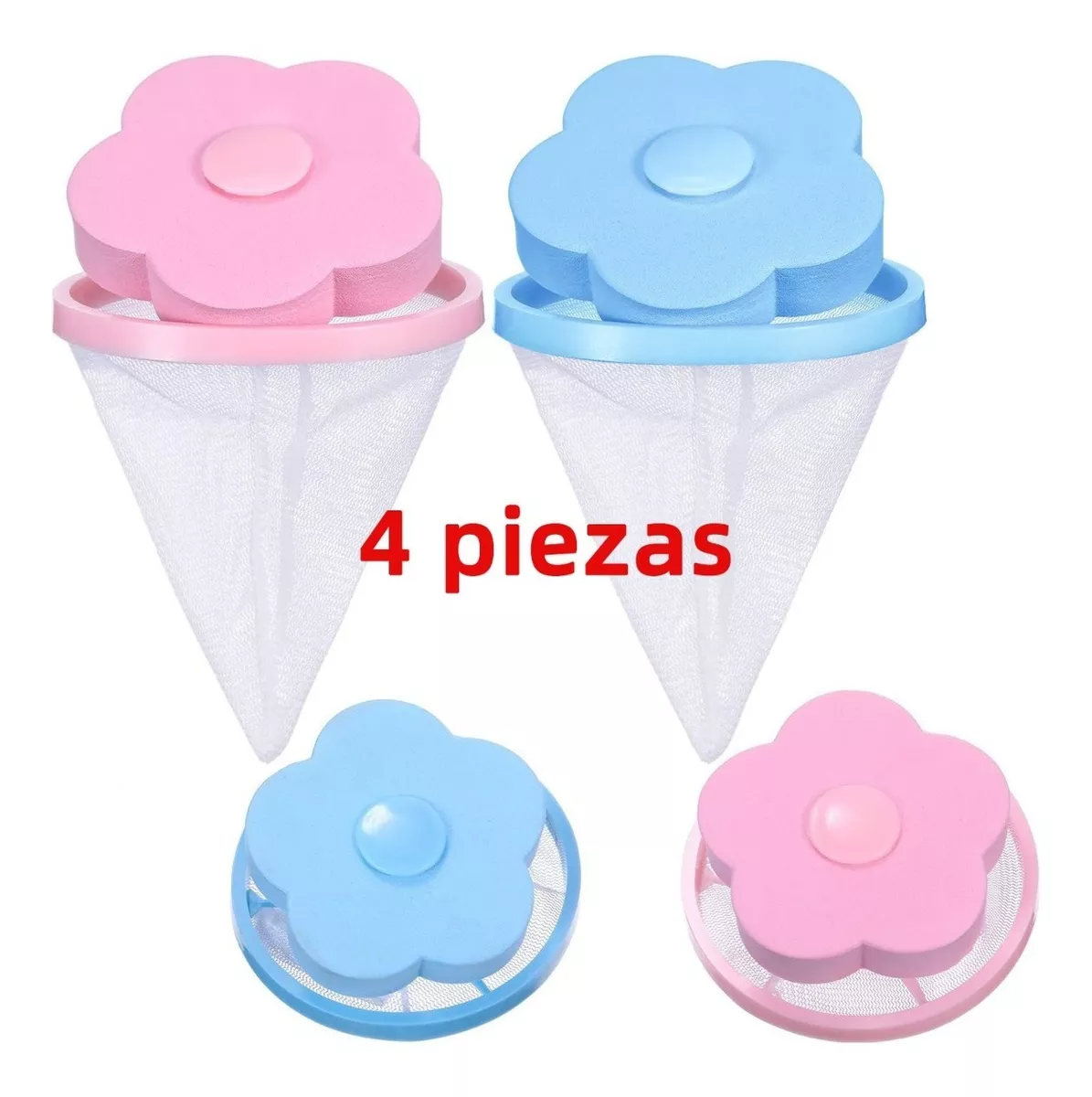 Filtro Atrapa Pelusa - Reutilizable x4