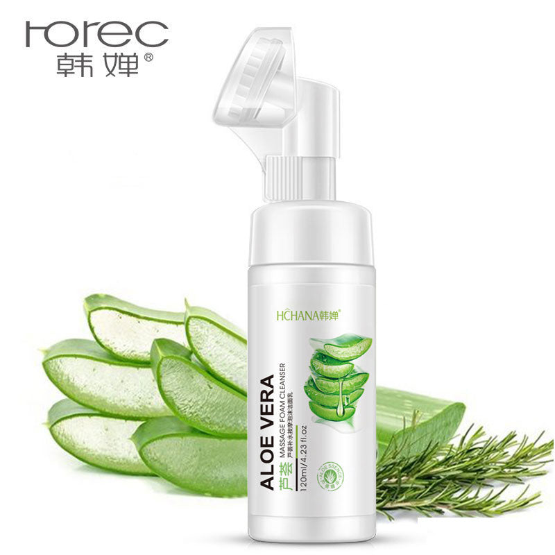 ALOE VERA - ESPUMA LIMPIADORA FACIAL