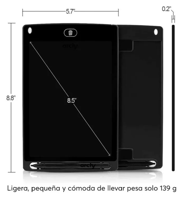 Draw Tablet® Tablero Ecológico de dibujo LCD