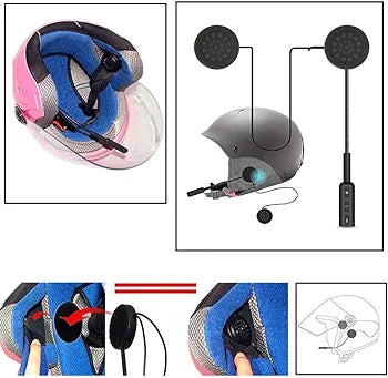 Auriculares para motociclista inalámbric