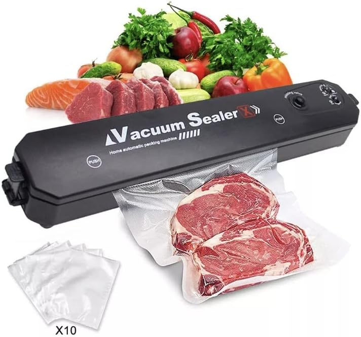 🌟 ¡Preserva la Frescura de tus Alimentos con Nuestro Sellador al Vacío Automático!🌟
