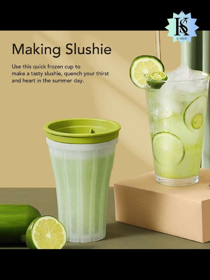 Vaso para Hacer Helados y Batidos Caseros Innovador 🍦🥤