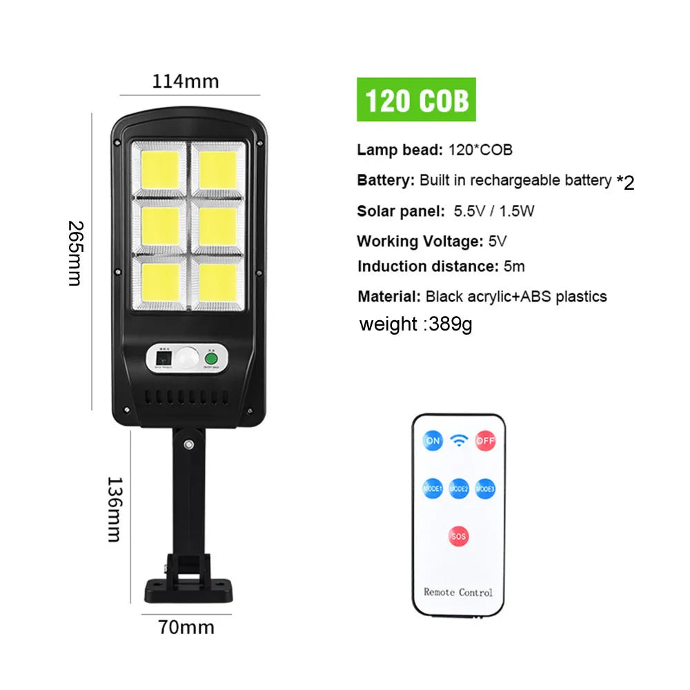 Lampara luz led para exteriores