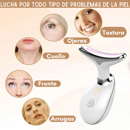 MASAJEADOR REJUVENECEDOR CUELLO Y FACIAL ANTIARRUGAS