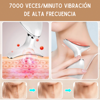 MASAJEADOR REJUVENECEDOR CUELLO Y FACIAL ANTIARRUGAS