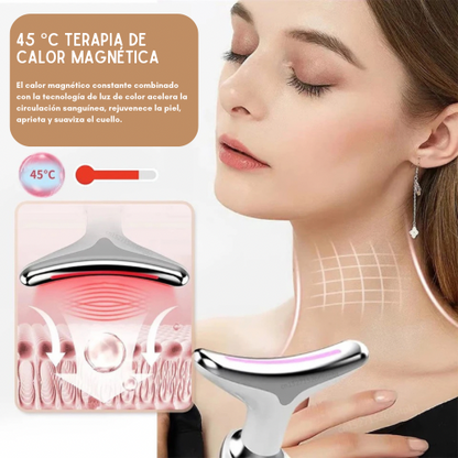 MASAJEADOR REJUVENECEDOR CUELLO Y FACIAL ANTIARRUGAS