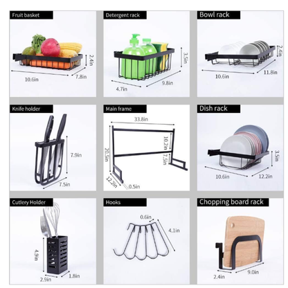 Escurridor de Platos - MaxxKitchen™, estética moderna