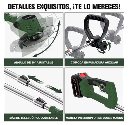MAXCUT™ DESBROZADORA ELECTRICA 3 EN 1 - Mas ligera que nunca