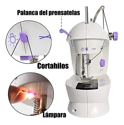 Mini Máquina De Coser Portátil – Costura Rápida en Cualquier Lugar