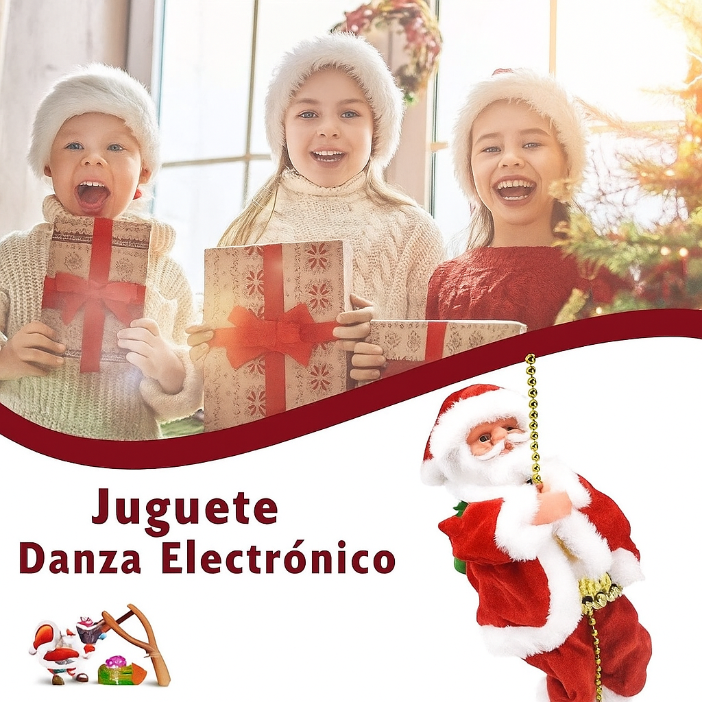 🎅Santa Clauss Escalador Electrico 🎅 Decoración Hogar