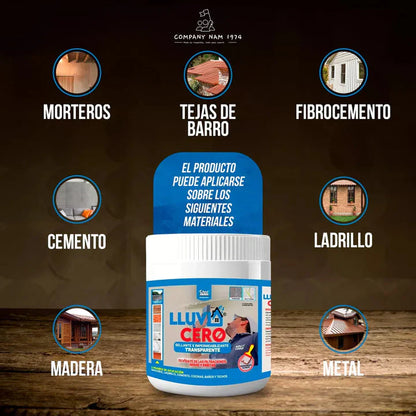 LLUVIA CERO + REGALO CINTA TAPAGOTERA