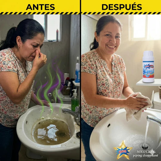 MaxClean Polvo Limpia Tuberia y Drenajes - Compra 1 y llévate 3