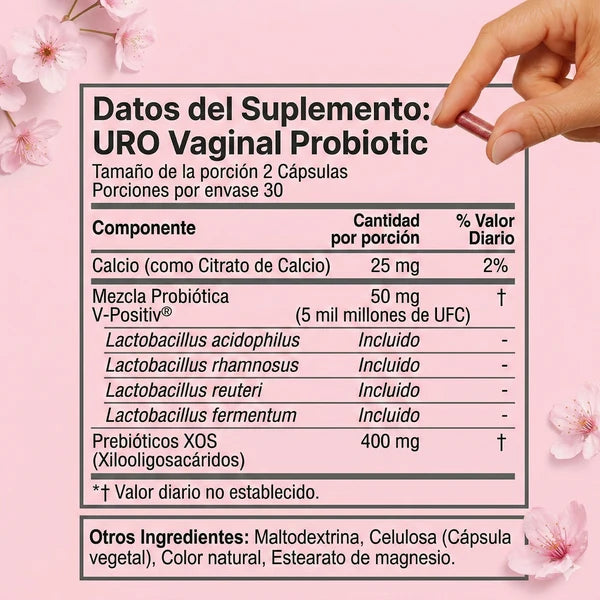 Probioticos Vaginales Femenino Uro