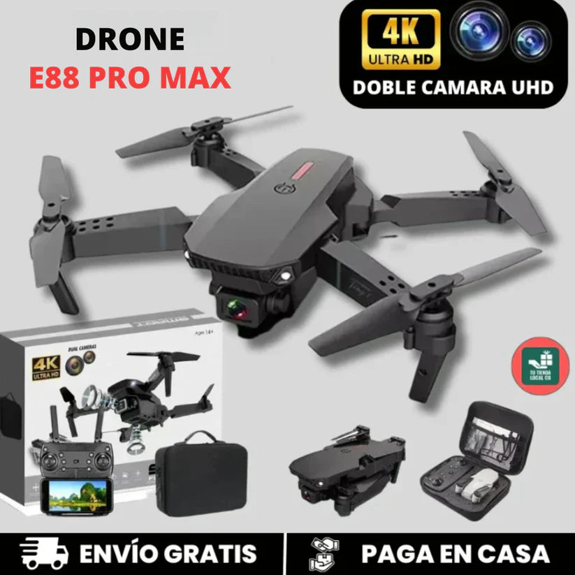 El Drone que Todos Quieren 🚁🚚 Doble Cámara 4K para tomas de alto nivel