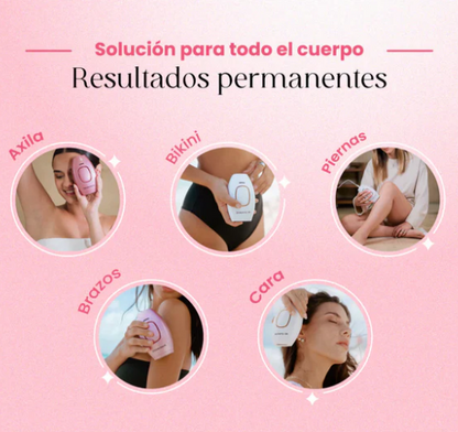 Depiladora Láser, Elimine el vello desde la comodidad de su hogar