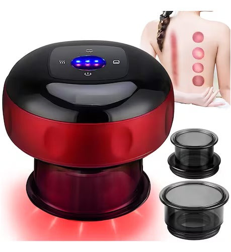 Ventosa Terapéutica Inteligente con Calor - Masaje y Recuperación Muscular