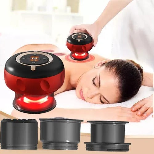 Ventosa Terapéutica Inteligente con Calor - Masaje y Recuperación Muscular