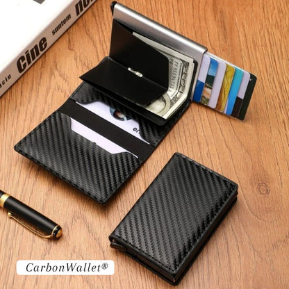 Cartera Aluminio Protección RFID – Bloquea el Robo de Datos