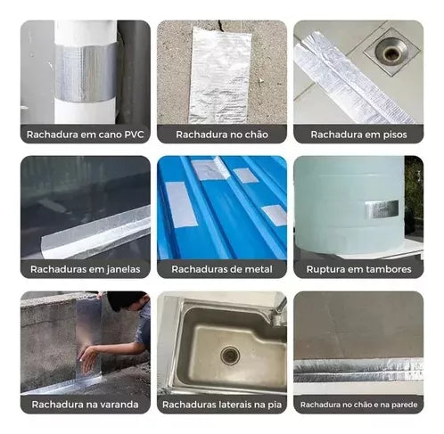 CINTA TAPAGOTERA LLUVIA CERO 5CM x 5M