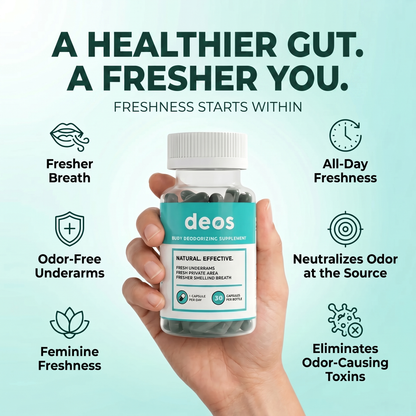 Deos Suplemento Elimina Mal Olor – Confianza Todo el Día