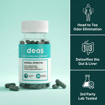 Deos Suplemento Elimina Mal Olor – Confianza Todo el Día