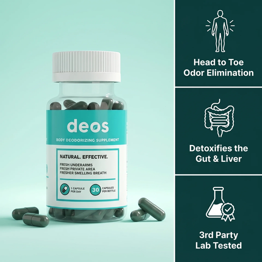 Deos Suplemento Elimina Mal Olor – Confianza Todo el Día