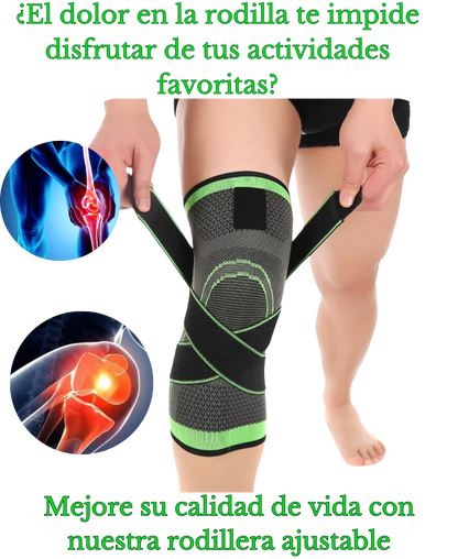 Rodillera de Compresion Elastica Ajustable