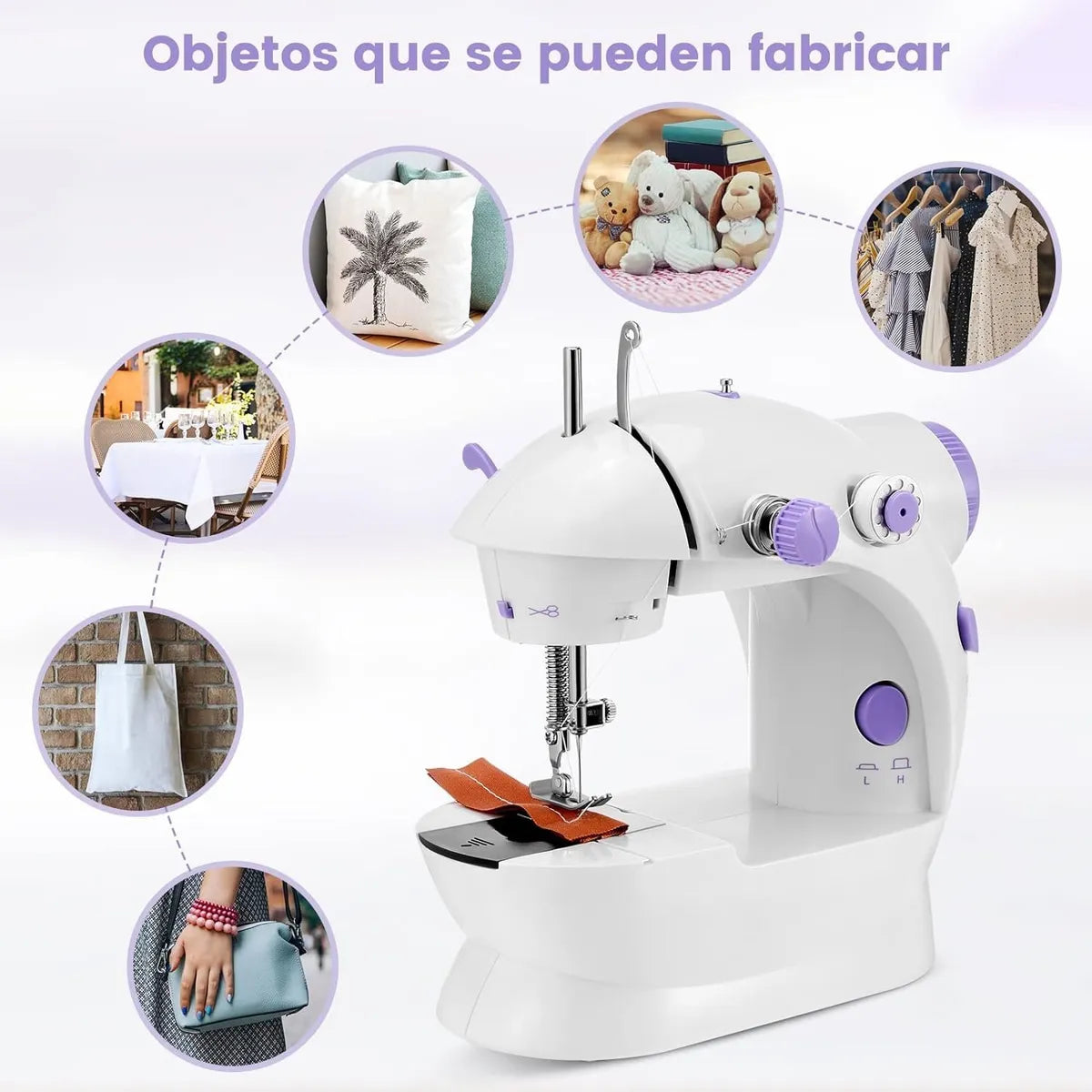 Mini Máquina De Coser Portátil – Costura Rápida en Cualquier Lugar
