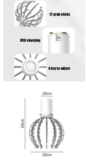 Masajeador eléctrico de cuero cabelludo