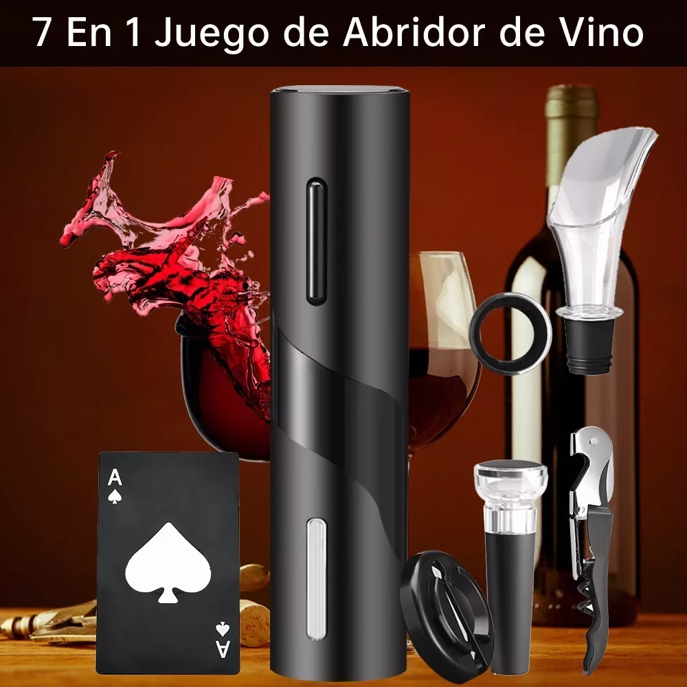 Kit Destapador de Vinos Premium Electrónico