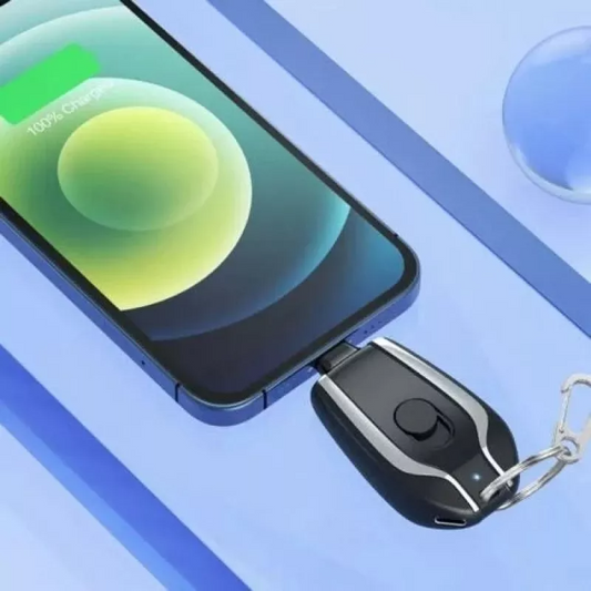 Llavero Power Bank Portátil 1500mAh Carga rápida