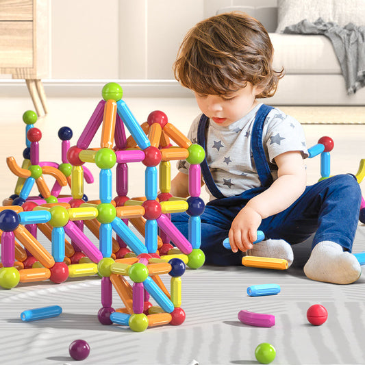 Magconst™ Palos magneticos, juego de construcción para niños