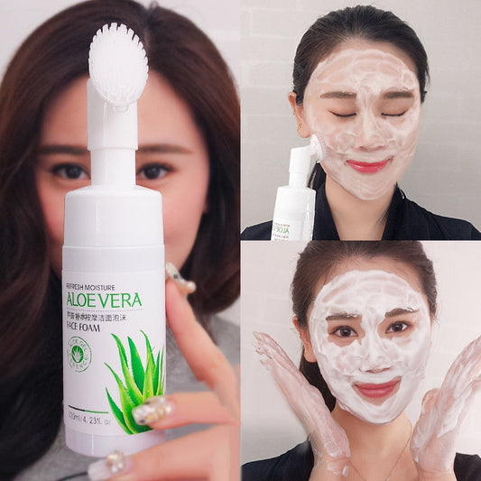 ALOE VERA - ESPUMA LIMPIADORA FACIAL