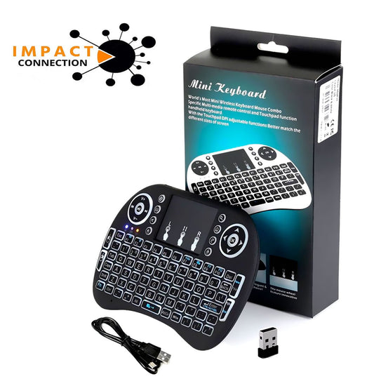 Mini Teclado Inalámbrico Touchpad